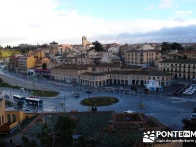 Destilería DYC y Ciudad de Segovia;senderismo niños madrid;mochilas lisas